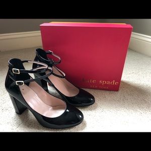 Kate Spade Baneera Pump (Black Patent - Size 9)